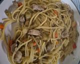 Foto del paso 5 de la receta: Fideos salteados con cerdo