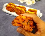 عکس مرحله 3 از دستور کیک سوسیس وسیب زمینی(کیک شور) در آون توستر