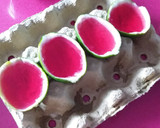 Foto del paso 2 de la receta: Mini sandías de gelatina