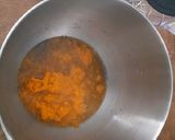 Foto langkah ke 2 dari resep Bolu Labu Kukus Tanpa Mixer dan Telur.