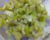 A picture of step 5 of Lauki ki sabzi.