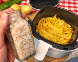 Foto del paso 4 de la receta: Patatas fritas crujientes a la sal de trufa en escamas con Cecofry Deluxe
