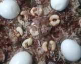 A picture of step 11 of Mutton biryani.