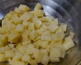 A picture of step 1 of Samak Khichdi.