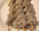 A picture of step 2 of Ninja Foodie Grill Lemon Pepper Shrimp for a Salad.