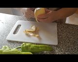 Foto del paso 2 de la receta Crema de Pimientos Verdes