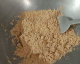 A picture of step 1 of Wheat flour sheera.
