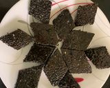 A picture of step 6 of Chikki.