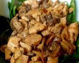 A picture of step 6 of My Creamy Black Peppered Chicken & Mushroom 🥰 #Mainmeal.
