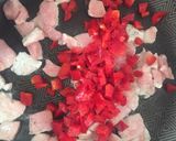 Foto del paso 4 de la receta: Cerdo agridulce con pimentón rojo