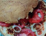 A picture of step 6 of Shami kabab Burger.