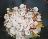 Foto del paso 1 de la receta: Fideos cremosos con verduras y champiñones