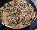 Une image de l'étape 7 de Omelette aux épinards.