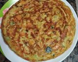 Foto del paso 5 de la receta: Tortilla de boniato, puerro y calabacín