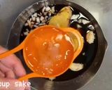 A picture of step 1 of Tsukune No Teriyaki - Chicken meatballs with teriyaki sauce.