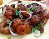 A picture of step 5 of Tandoori chicken.