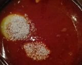 Tejszínes, rizses paradicsomleves 🍅 recept fázis 3 fotója