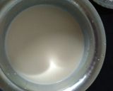 A picture of step 1 of Basundi.