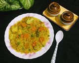 A picture of step 10 of Sago Veg Khichdi.