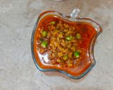 A picture of step 7 of Daal mash.