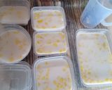 Foto langkah ke 4 dari resep Puding Santan Nangka.