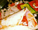 A picture of step 8 of Kabab Roll.