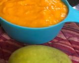 A picture of step 4 of Eggless Mango Cheesecake.
