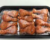 A picture of step 3 of Super simple BBQ drumsticks.