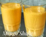 A picture of step 4 of Iced Milk Mango Shake.