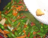 Foto langkah ke 6 dari resep Tumis Buncis Wortel.