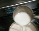 A picture of step 3 of Rice Chilla.