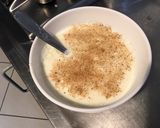 Une image de l'étape 5 de Flan de côtes de chou fleur à la mozzarella di buffala et chapelure épicée.