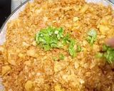 A picture of step 9 of Gobhi keema.