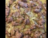 Une image de l'étape 2 de Champignons farcis chair à saucisse oignons et mozzarella di buffala.