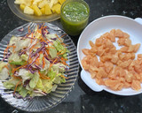Foto del paso 1 de la receta: Ensalada 🥗 de pollo 🐔 y piña 🍍