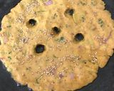 A picture of step 2 of Millets pan cake.