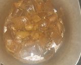 A picture of step 2 of Peppered kpomo.