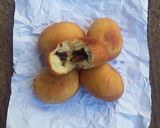 Foto langkah ke 9 dari resep DONAT Dengan Metode Water Roux pisang coklat (Teknik Tang Zhong).