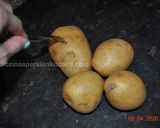 عکس مرحله 2 از دستور سیب زمینی کبابی روی سنگ داغ