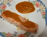 Foto del paso 3 de la receta: Salmón al horno con salsa de zanahoria