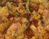 A picture of step 9 of Quetta ki Mashoor "Meer Afzal Chicken Karahi".