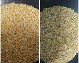 A picture of step 2 of South-Indian Parpu Podi | Mixed lentil powder.