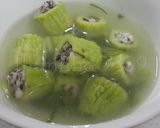 Hình bước làm 4 của món Canh mướp đắng nhồi thịt
