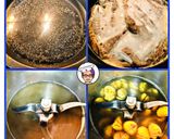 Foto del paso 4 de la receta Crema de galeras con castañas y alcachofas