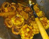 Foto langkah ke 4 dari resep Cumi asam manis Pedas (seafood).