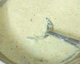 A picture of step 8 of Kali mirch cashew paneer (in white gravy).