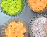 रवा उत्तपम (rava uttapam recipe in Hindi) रेसिपी चरण 2 फोटो