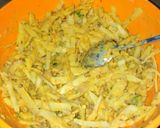 A picture of step 5 of Crispy potato pakore.