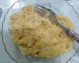 Foto langkah ke 2 dari resep Bolu pisang kukus (tanpa mixer).