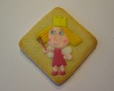 Foto del paso 13 de la receta Galletas de Mantequilla decoradas con Glasa Real "Ben y Holly".